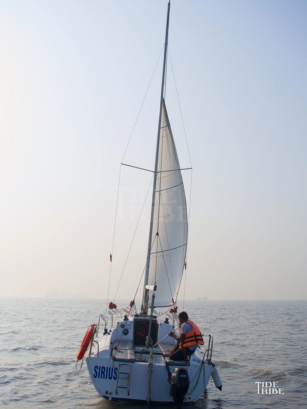Sirius Fareast under sail